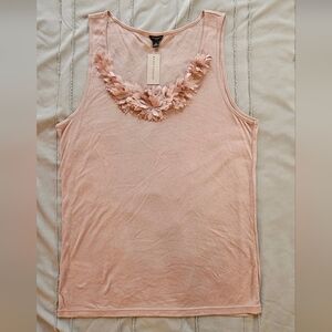 Ann Taylor Light Pink Tank Size:  X-Large